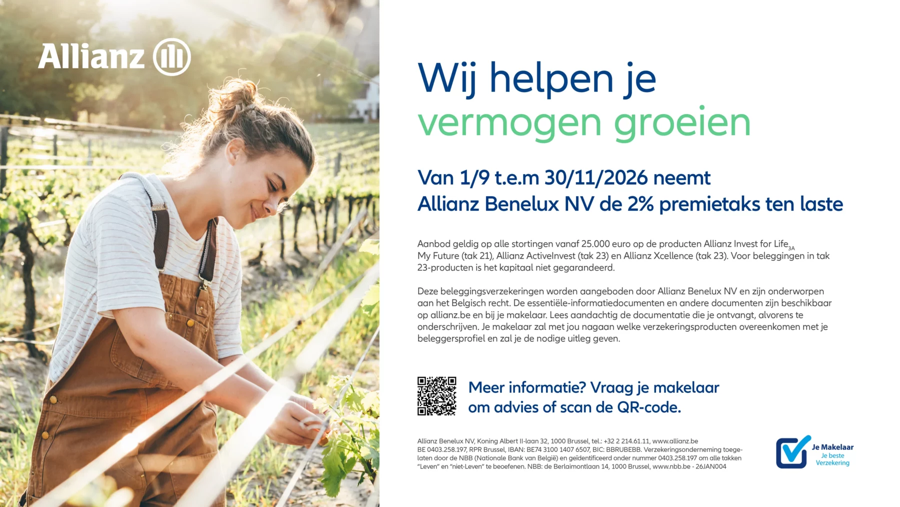 Allianz helpt je vermogen groeien